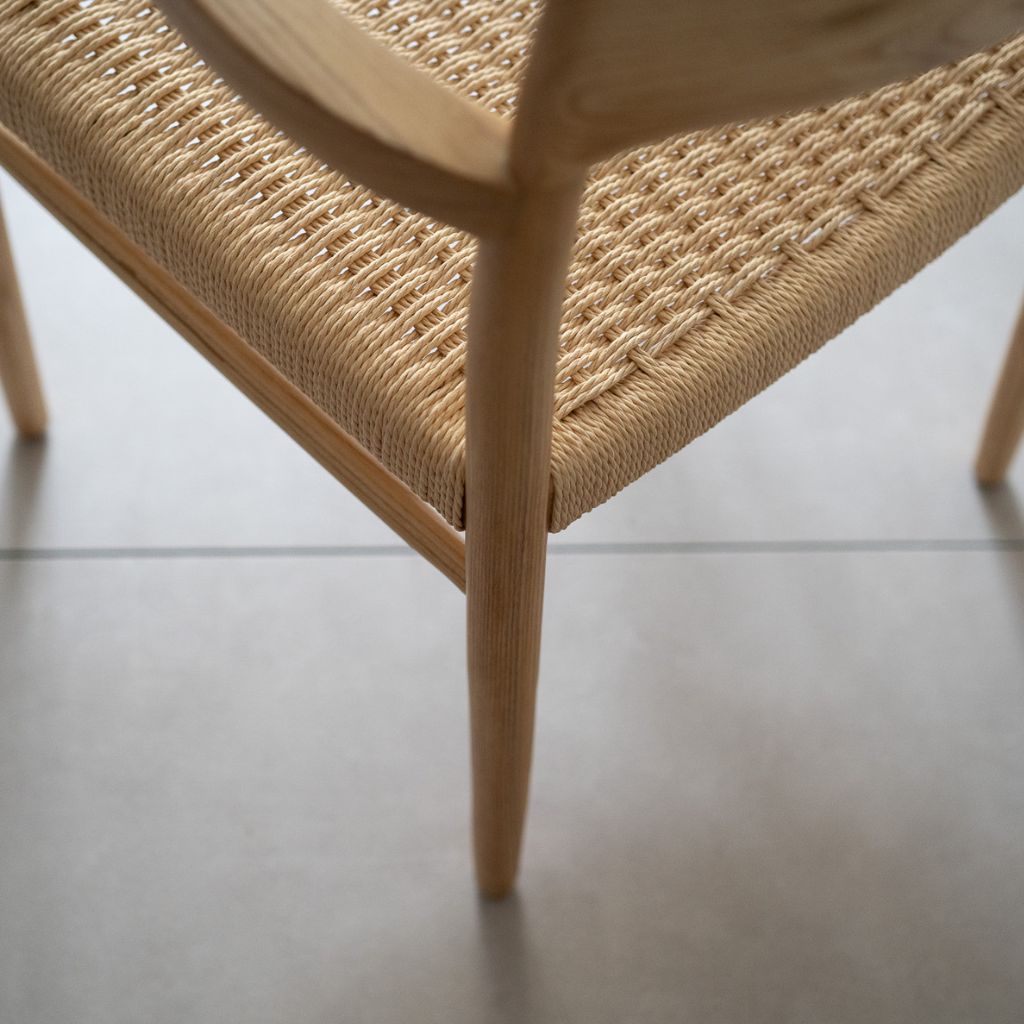 KuHoN 56 Arm Chair ペーパーコード ニールス・モラー 56 Arm Chair Paper Code Natural / 56アームチェア ぺーパーコード