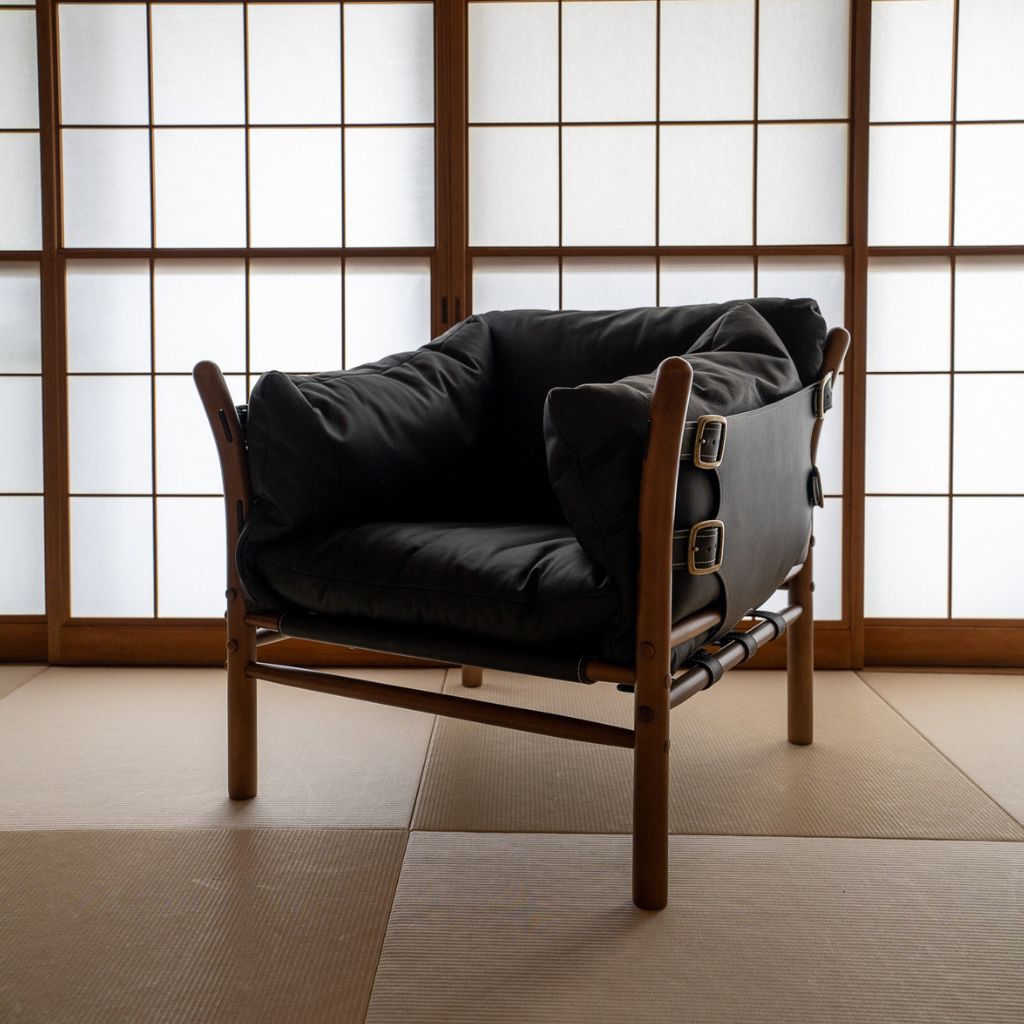 Ilona Armchair Type-B Black / イローナアームチェア タイプB ブラック アルネ・ノレル