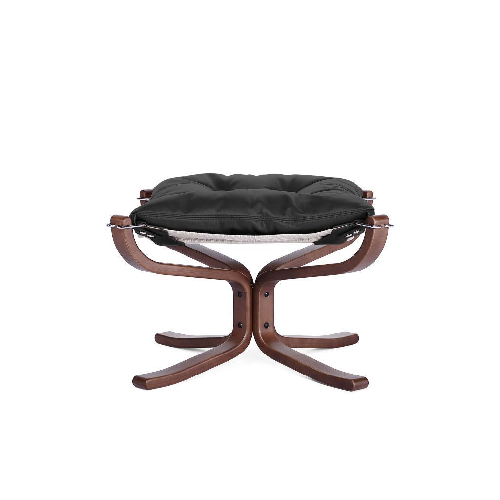 Falcon Armchair Wood Frame Black Set / ファルコンアームチェア ウッドフレーム ブラック オイルレザー セット品