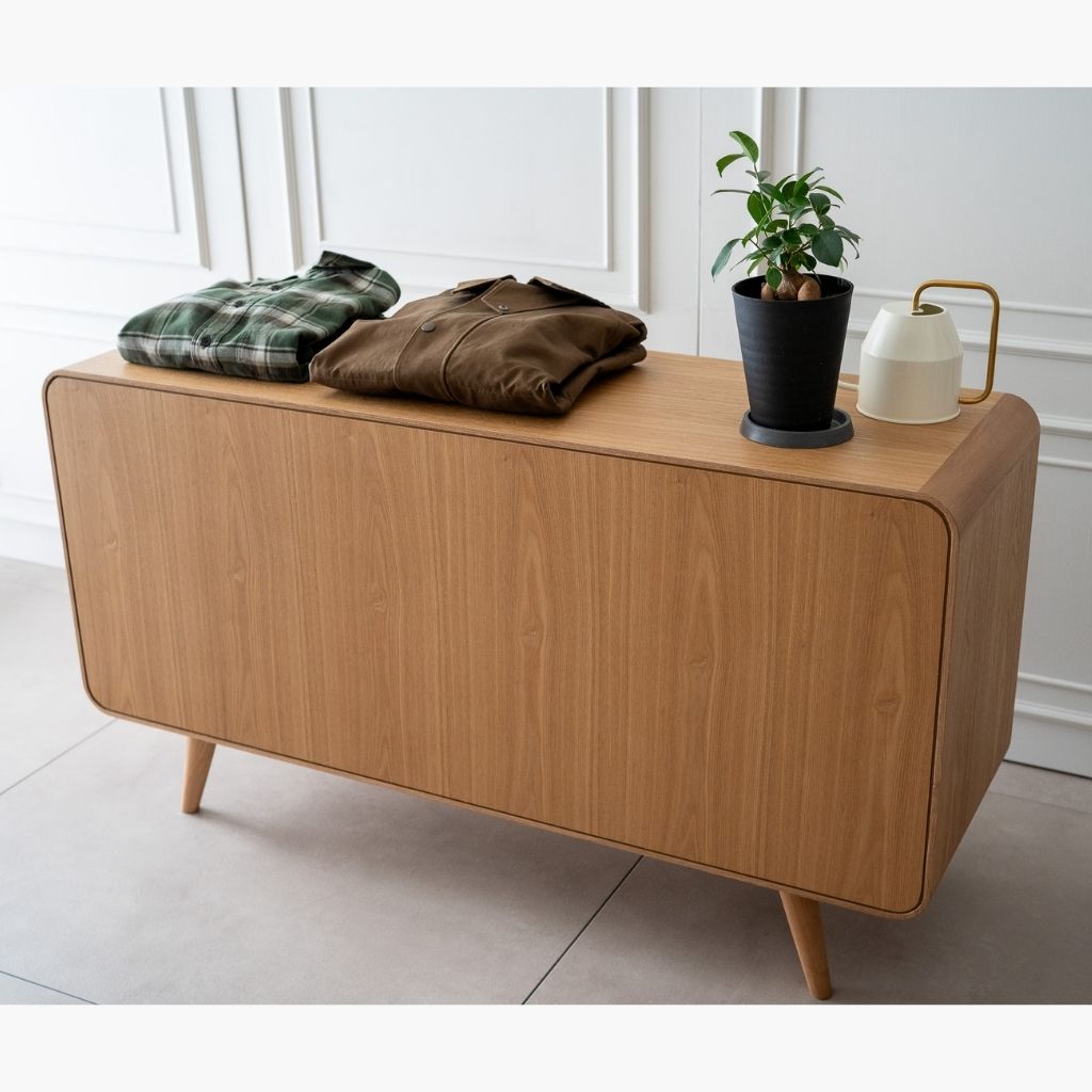 Rattan Cabinet Slide Door Natural / ラタンキャビネット Rattan Cabinet Slide Door Natural / ラタンキャビネット