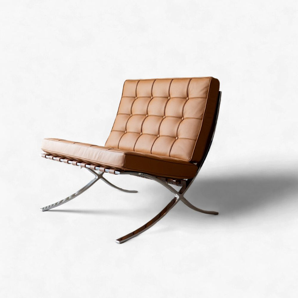 ミース ・ファン・デル・ローエ作 バルセロナ キューブ ポニースキン