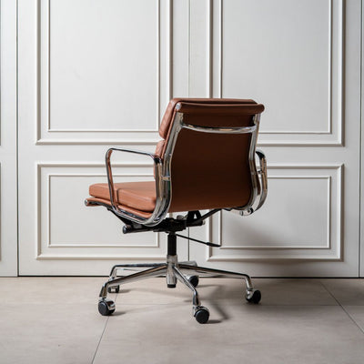 Management Soft Pad Chair Brown / マネイジメント ソフトパッド チェア ブラウン アルミナムチェア