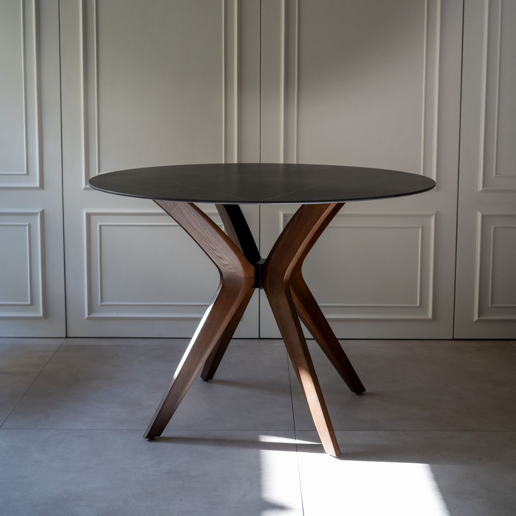 Marble Round Table Black / マーブルラウンドテーブル ブラック