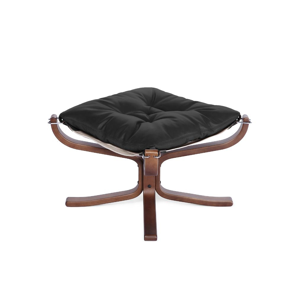 Falcon Armchair Wood Frame Black Set / ファルコンアームチェア ウッドフレーム ブラック オイルレザー セット品