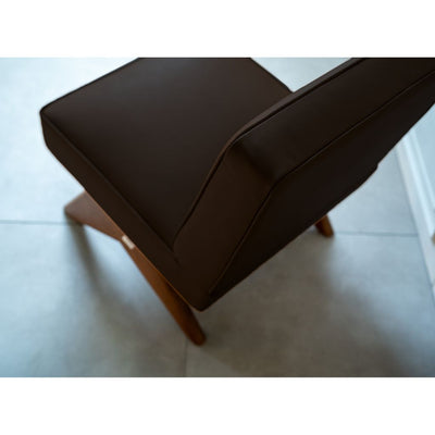 PH361 Armless Chair Coffee / PH361 アームレスチェア コーヒー色 ピエール・ジャンヌレ