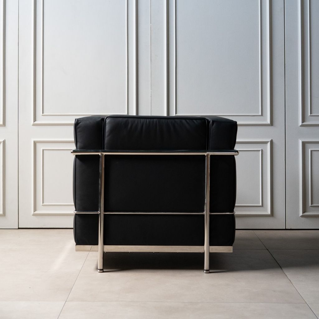 LC2 1Seat Sofa Black / LC2 シングルソファ ブラック色 ル