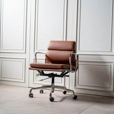 Management Soft Pad Chair Brown / マネイジメント ソフトパッド チェア ブラウン アルミナムチェア
