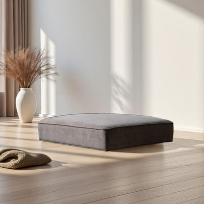 Grida Sofa Low Dark Gray - Flat Unit / グリーダソファ ロー 脚なし ダークグレー - 背もたれなし