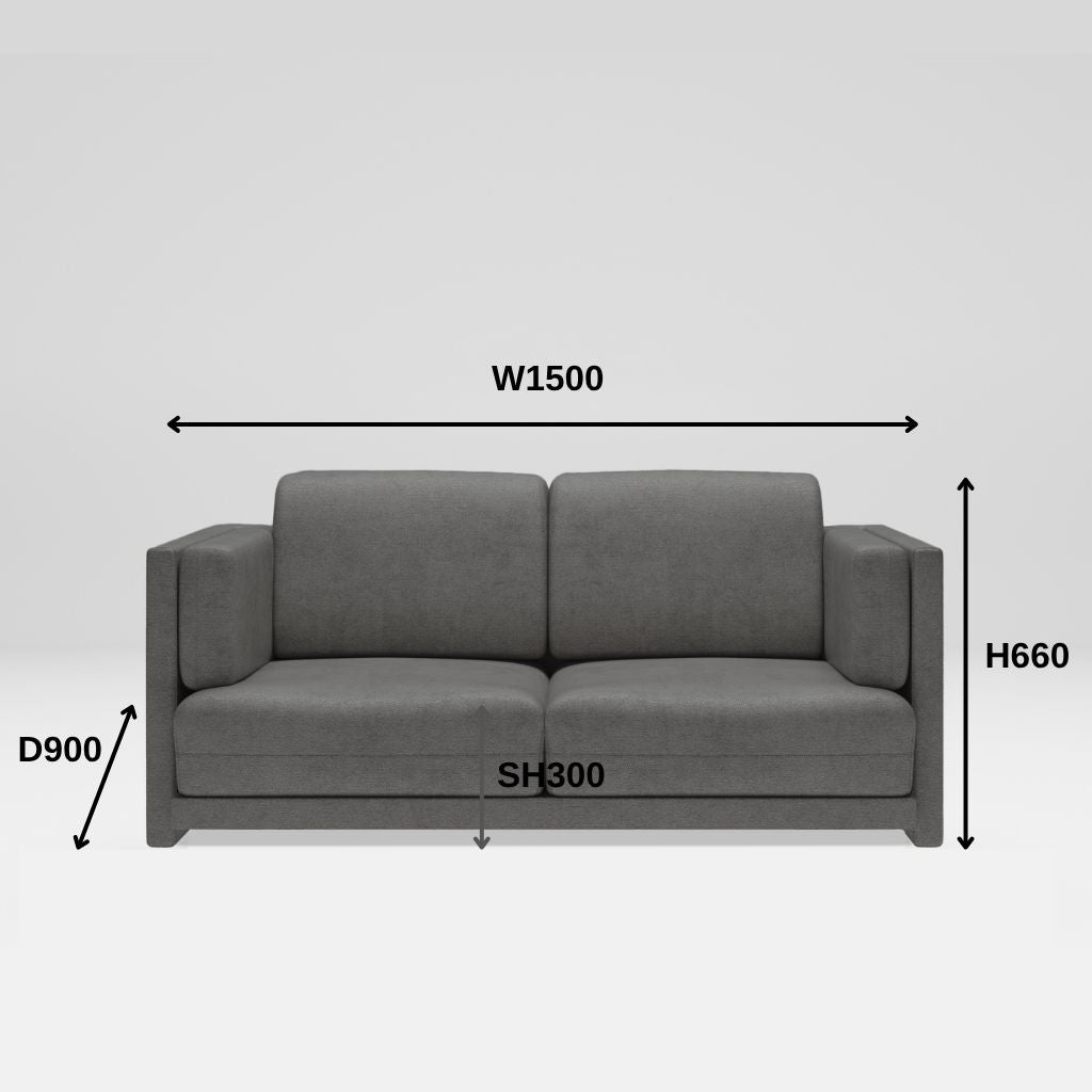 Personal Sofa 2Seats Dark Gray / パーソナルソファ ダブル ダークグレー
