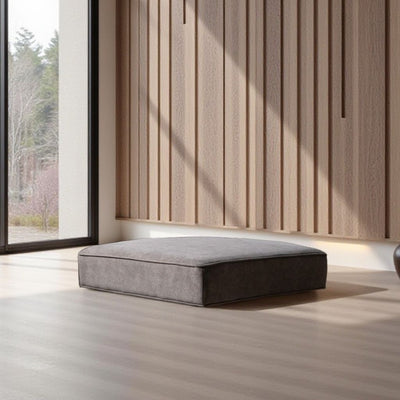 Grida Sofa Low Dark Gray - Flat Unit / グリーダソファ ロー 脚なし ダークグレー - 背もたれなし