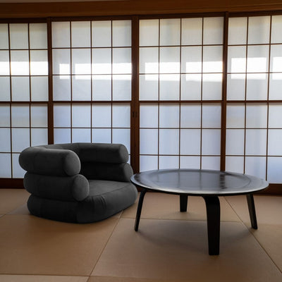 Bibendum Chair Fabric Dark Gray / ビバンダムチェア ファブリック ダークグレー色 アイリーン・グレイ