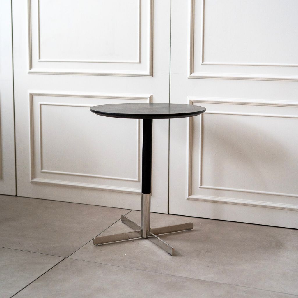 Round Side Table Black / ラウンドサイドテーブル ブラック