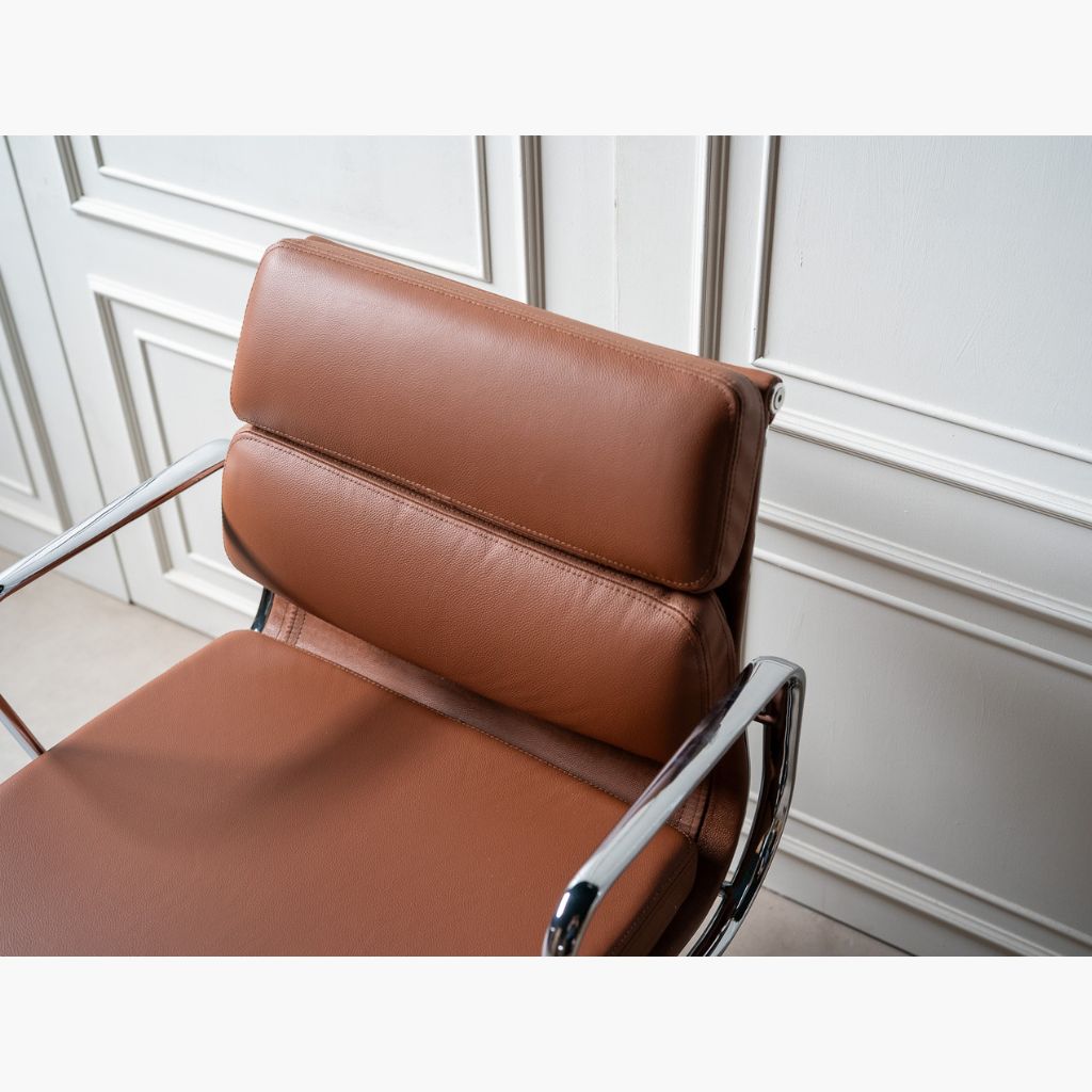Management Soft Pad Chair Brown / マネイジメント ソフトパッド チェア ブラウン アルミナムチェア