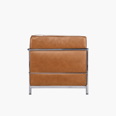 LC2 1 Seat Sofa Oil-Leather Tan / LC2 シングルソファ オイルレザー タン色 ル・コルビュジエ