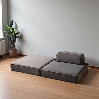 Grida Sofa Low Dark Gray - Flat Unit / グリーダソファ ロー 脚なし ダークグレー - 背もたれなし