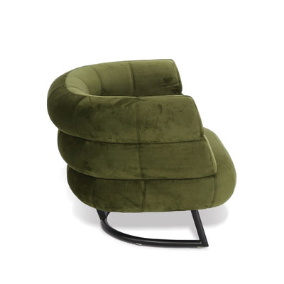 BIBENDUM CHAIR Fabric Olive Green / ビバンダムチェア ファブリック オリーブグリーン色 アイリーン・グレイ (Copy)