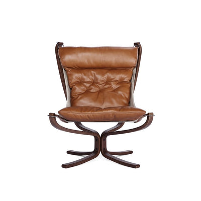 Falcon Chair Wood Frame Oil-Leather / ファルコンチェア ウッドフレーム オイルレザー