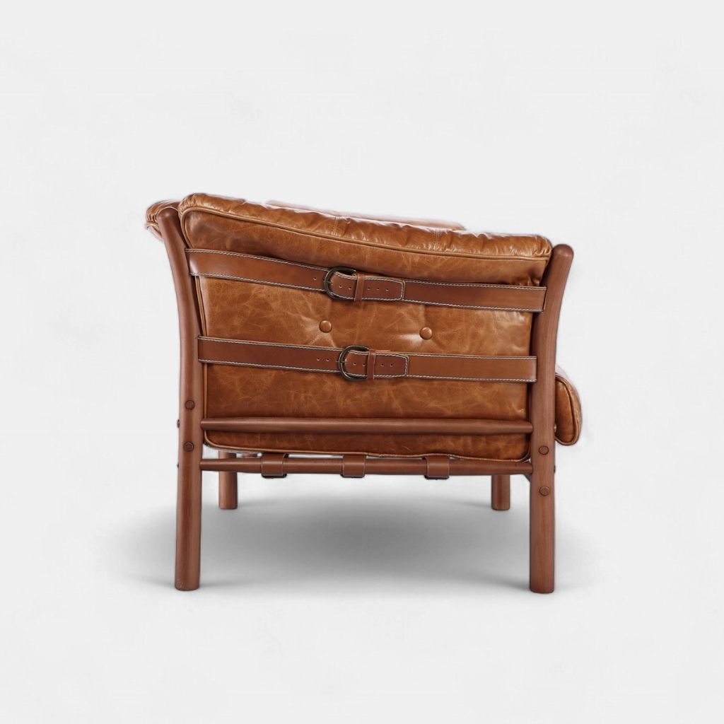 Ilona Armchair Type-A Oil-leather / イローナアームチェア タイプA オイルレザー アルネ・ノレル