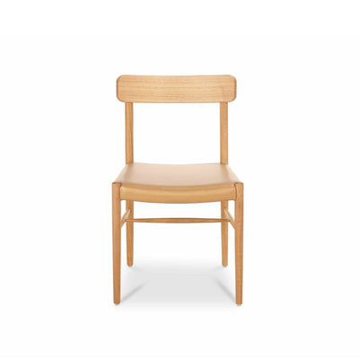 Kantan Side Chair Leather Natural KEBE / カンタンサイドチェア レザー ナチュラル ケベ