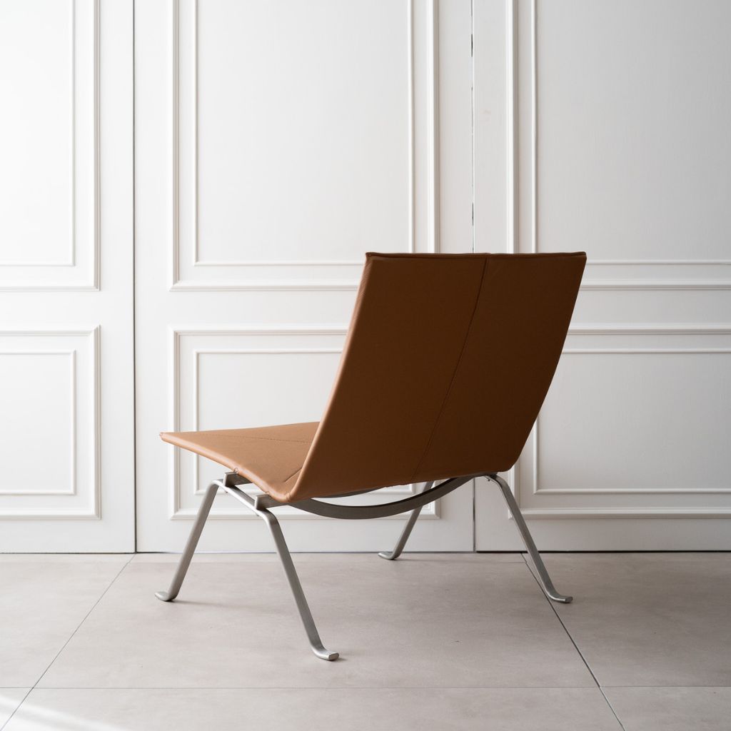 PK22 EASY CHAIR Brown / PK22 イージーチェア ブラウン ポール・ケアホルム – KuHoN