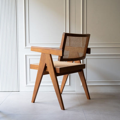 【Outlet】V-leg Office Chair  PH28 Teak /【アウトレット】 Vレッグオフィスチェア チーク  ピエール・ジャンヌレ