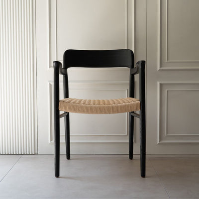 56 Arm Chair Paper Code Black /  56アームチェア パーパーコード仕様 ブラック ニールス・モラー