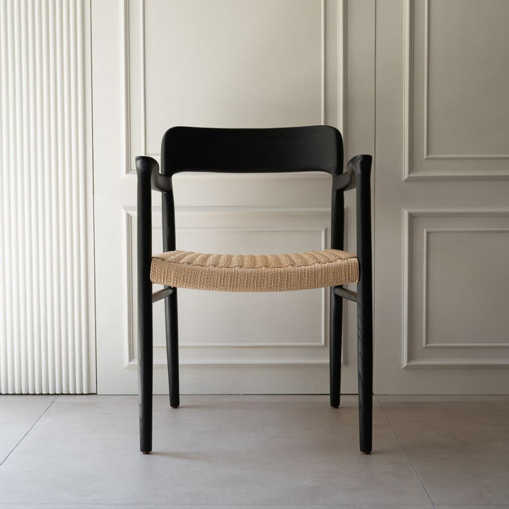 56 Arm Chair Paper Code Black / 56アームチェア ぺーパーコード仕様
