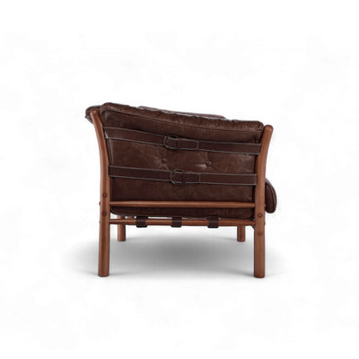 Ilona Armchair Type-A 2Seats Oil-leather Darkbrown / イローナアームチェア タイプA 2シート オイルレザー ダークブラウン アルネ・ノレル