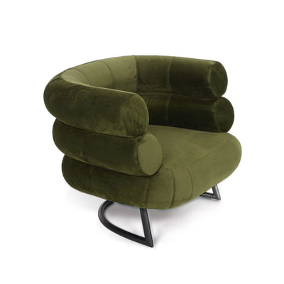 BIBENDUM CHAIR Fabric Olive Green / ビバンダムチェア ファブリック オリーブグリーン色 アイリーン・グレイ (Copy)