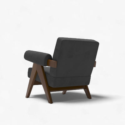 PH321 Easy Armchair Velvet Dark Gray / PH321 イージーアームチェア ベルベット生地 ダークグレー色 ピエール・ジャンヌレ