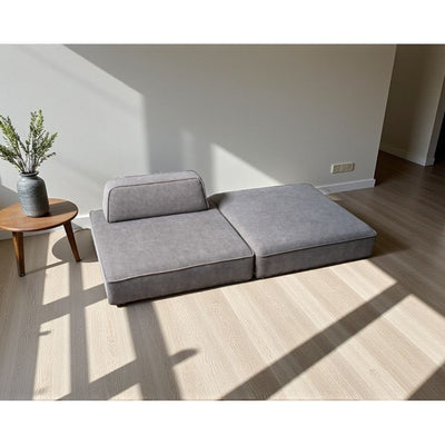 Grida Sofa Low Dark Gray - Flat Unit / グリーダソファ ロー 脚なし ダークグレー - 背もたれなし