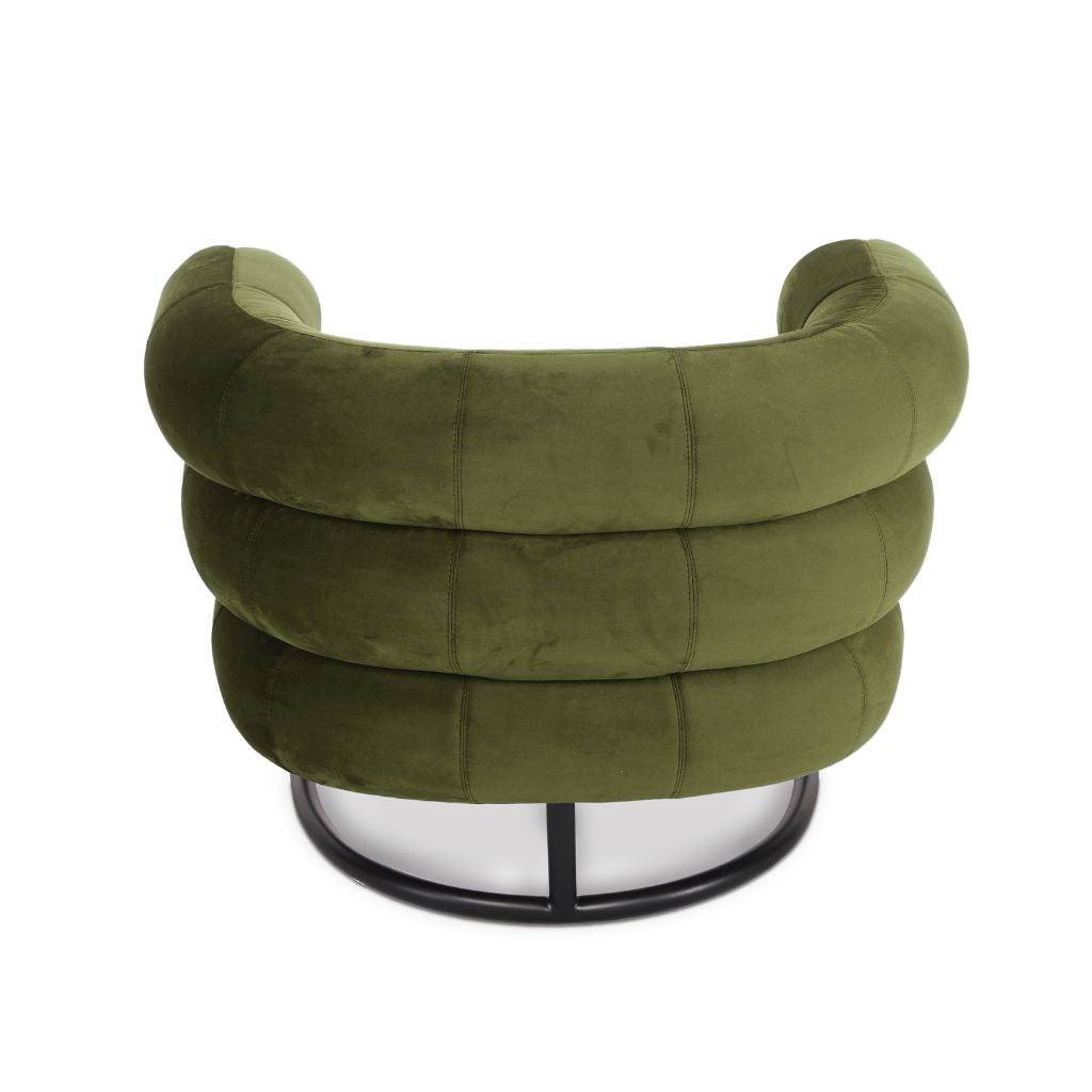 BIBENDUM CHAIR Fabric Olive Green / ビバンダムチェア ファブリック オリーブグリーン色 アイリーン・グレイ (Copy)