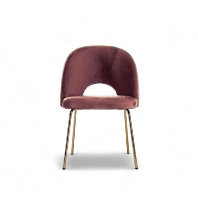 Petal Dining Chair (Gold Frame) Dusty Pink / ペタルダイニングチェア（ゴールドフレーム） ダスティピンク色