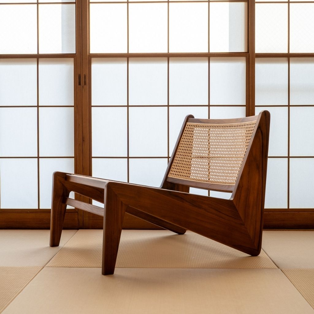 Armless Lounge Chair PH59 teak/ アームレスラウンジチェア カンガルーチェア ピエール・ジャンヌレ – KuHoN