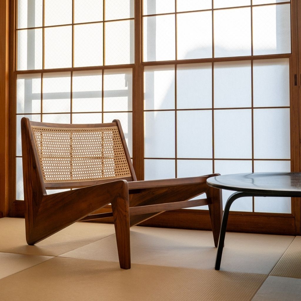 Armless Lounge Chair PH59 teak/ アームレスラウンジチェア カンガルーチェア ピエール・ジャンヌレ – KuHoN