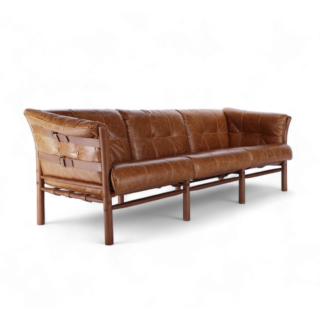 Ilona Armchair Type-A 3Seats Oil-leather / イローナアームチェア タイプA 3シート オイルレザー アルネ・ノレル