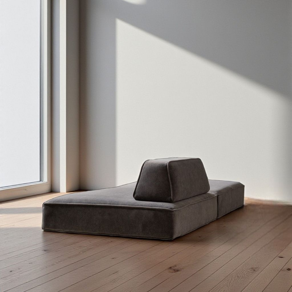 Grida Sofa Low Dark Gray - Back Unit / グリーダソファ ロー 脚なし ダークグレー - 背もたれ付き