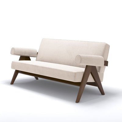 PH322 Arm Sofa Velvet White Ivory / PH322 アームソファ ベルベット生地 ホワイトアイボリー色 ピエール・ジャンヌレ