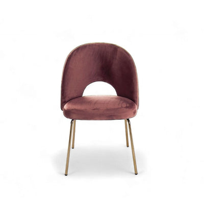 Petal Dining Chair (Gold Frame) Dusty Pink / ペタルダイニングチェア（ゴールドフレーム） ダスティピンク色