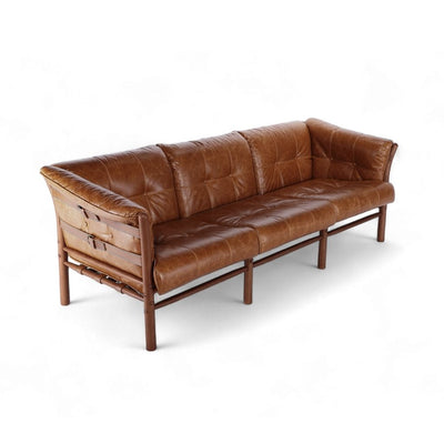 Ilona Armchair Type-A 3Seats Oil-leather / イローナアームチェア タイプA 3シート オイルレザー アルネ・ノレル