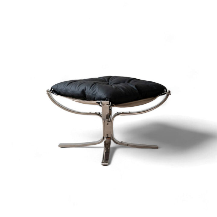 ファルコンチェア & オットマン Falcon Chair Low-Type Black Set / ファルコンチェア ロー