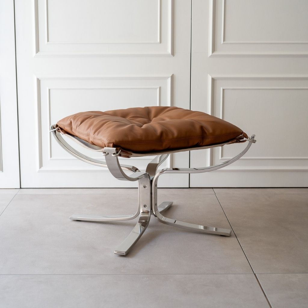 ファルコンチェア & オットマン Falcon Chair Low-Type Ottoman Oil-Leather / ファルコンチェア