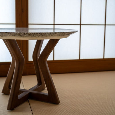Jagged Coffee Table - Small Brown KEBE / ジャグドコーヒーテーブル スモール ブラウン ケベ