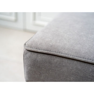 Grida Sofa Low Dark Gray - Back Unit / グリーダソファ ロー 脚なし ダークグレー - 背もたれ付き