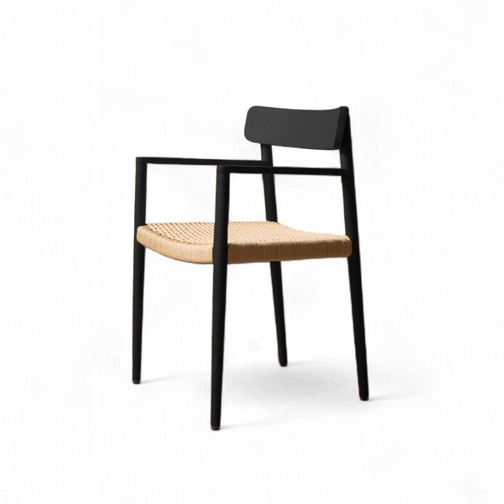 Kantan Carver Chair Paper Code Black KEBE / カンタンカーバーチェア ペーパーコード ブラック ケベ