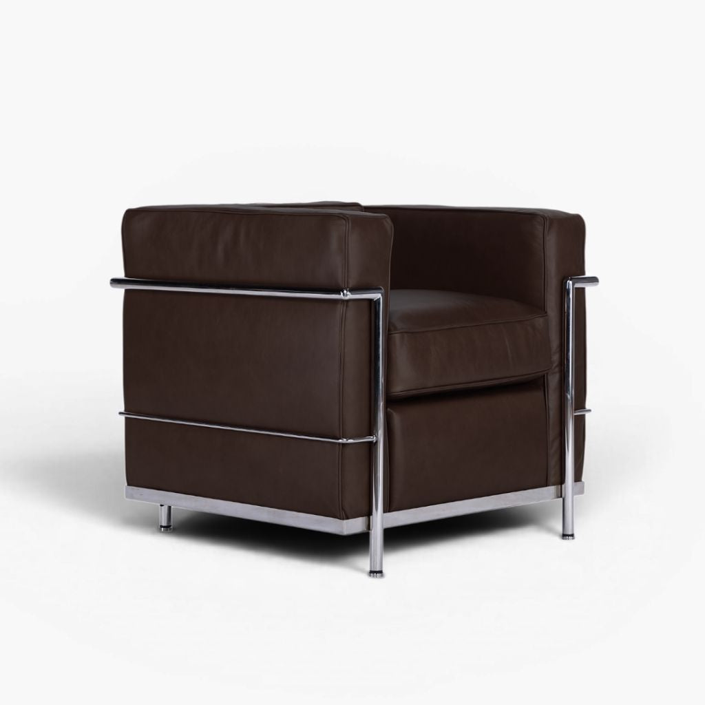 LC2 1Seat Sofa Coffee / LC2 シングルソファ コーヒー色 ル