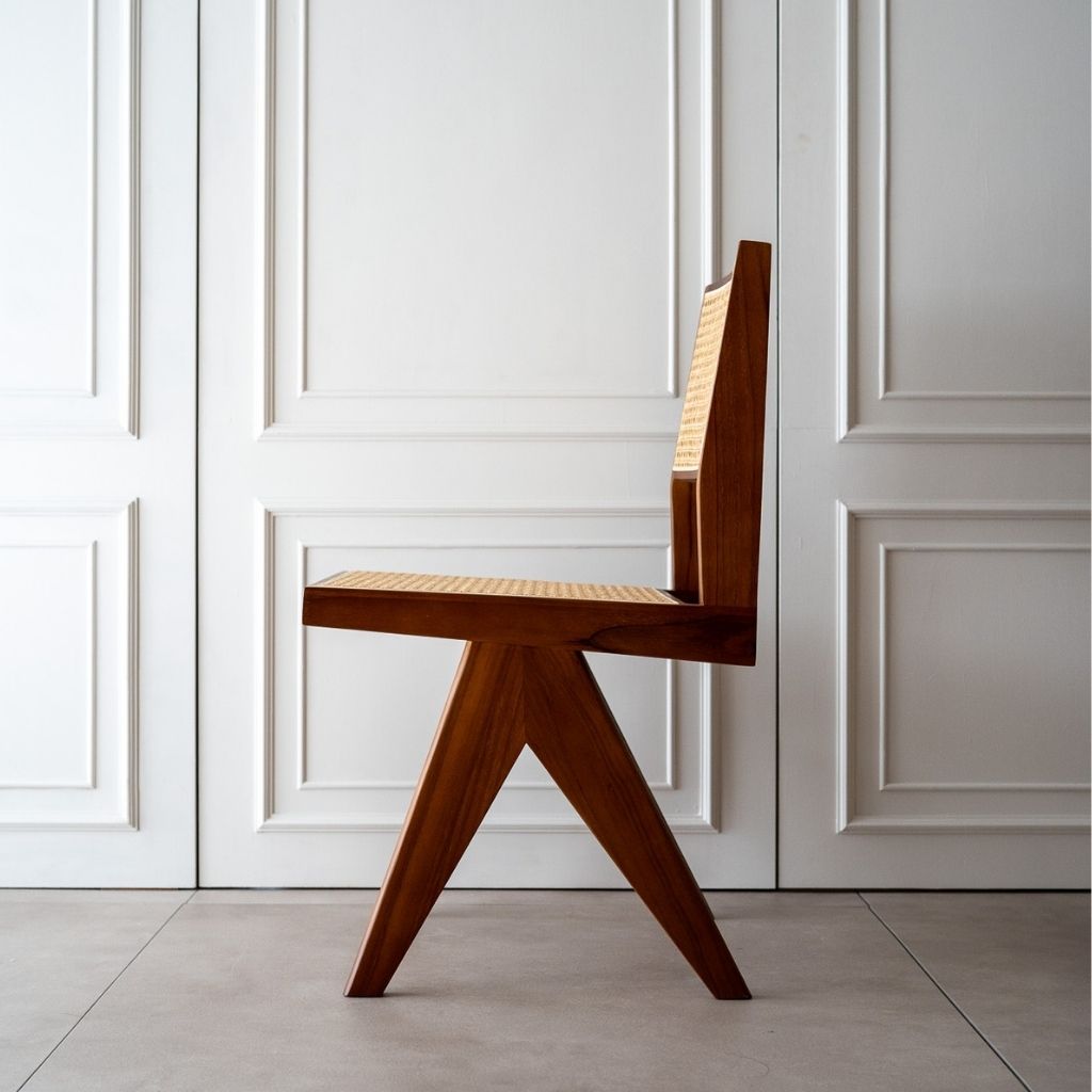 【Outlet】Armless Dining Chair PH25 Teak / 【アウトレット】アームレスダイニングチェア ピエール・ジャンヌレ