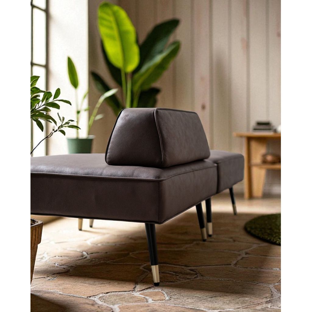 Grida Sofa Brown - Flat Unit / グリーダソファ ブラウン - 背もたれ