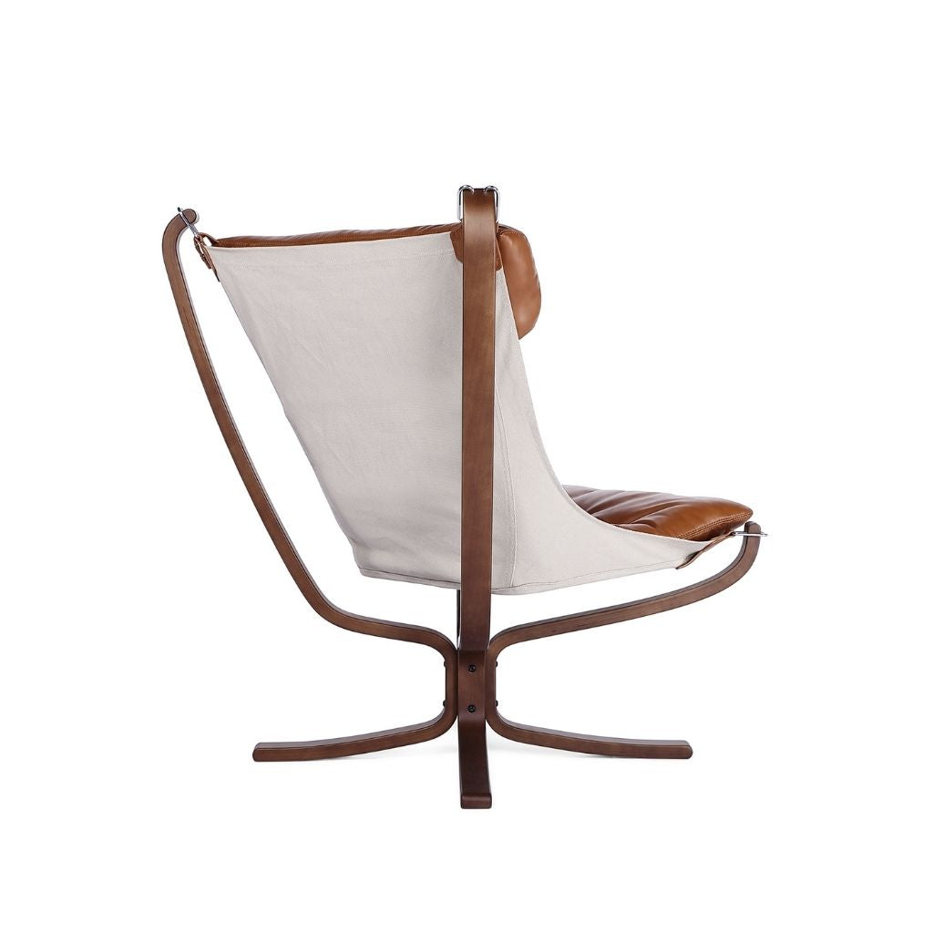 Falcon Chair Wood Frame Oil-Leather / ファルコンチェア ウッドフレーム オイルレザー