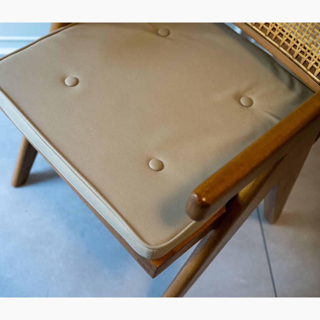 V-leg Office Chair PH28（CRAFT） Cushion Beige / Vレッグオフィスチェア（クラフト）専用クッション ベージュ